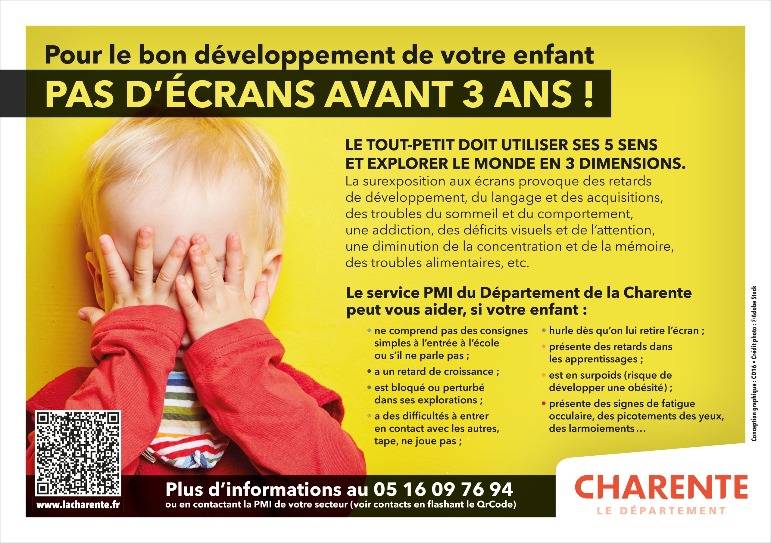 Enfants : Pas d'écran avant 3 ans, la campagne du CSA est relancée